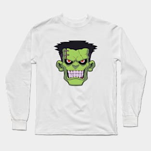 Frankenstein T-shirt Designs for Halloween Long Sleeve T-Shirt